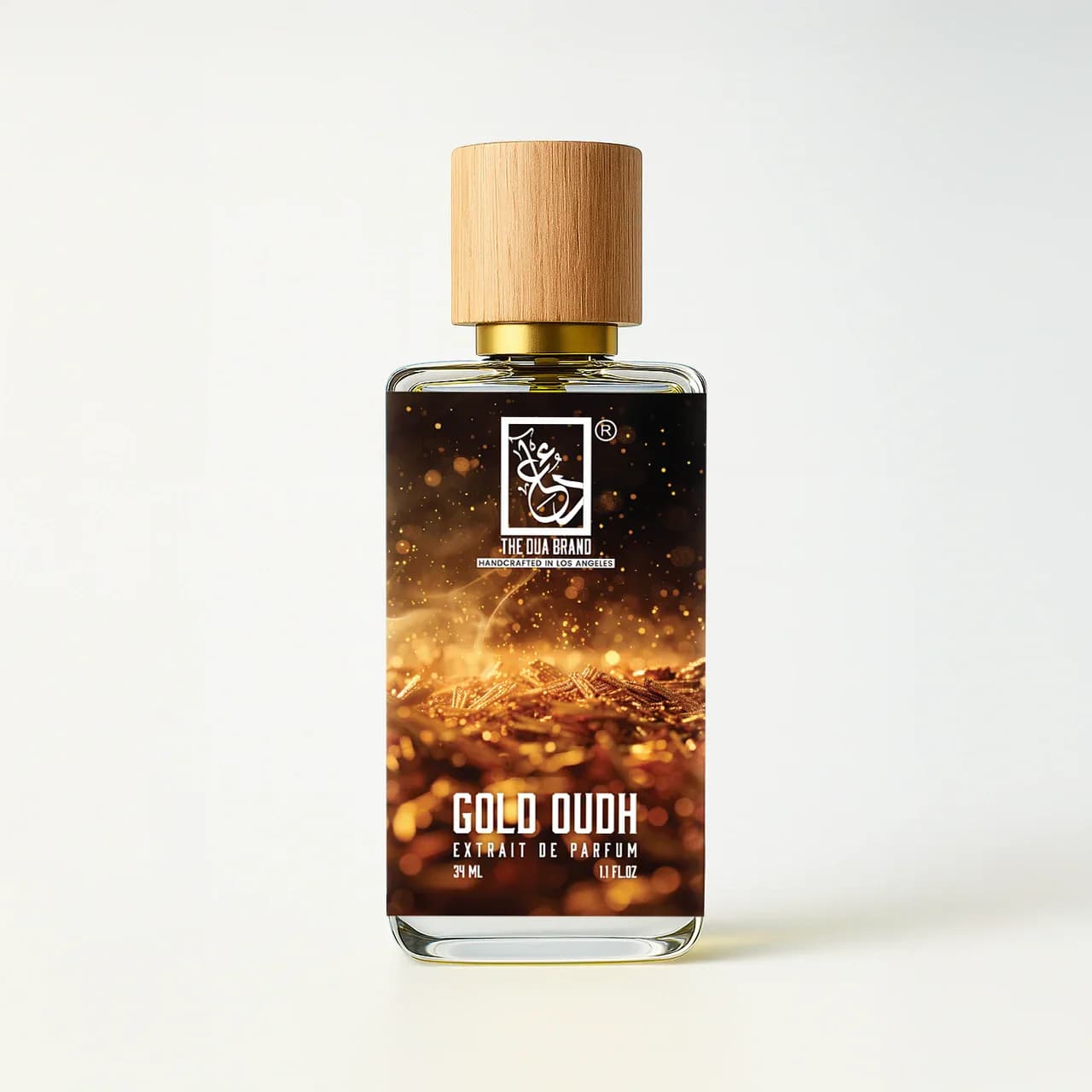 Gold Oudh Perfume Bottle