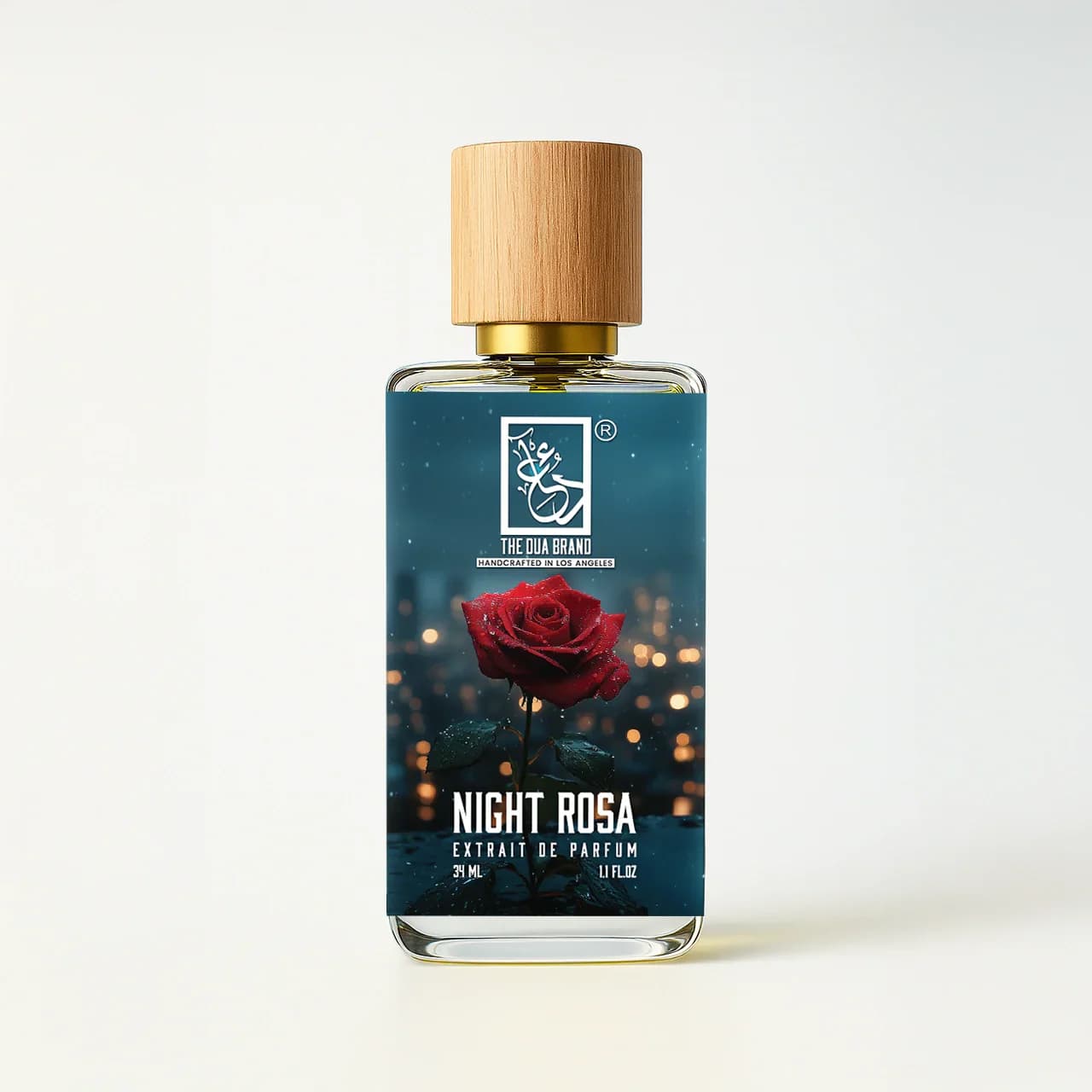 Night Rosa Perfume Bottle
