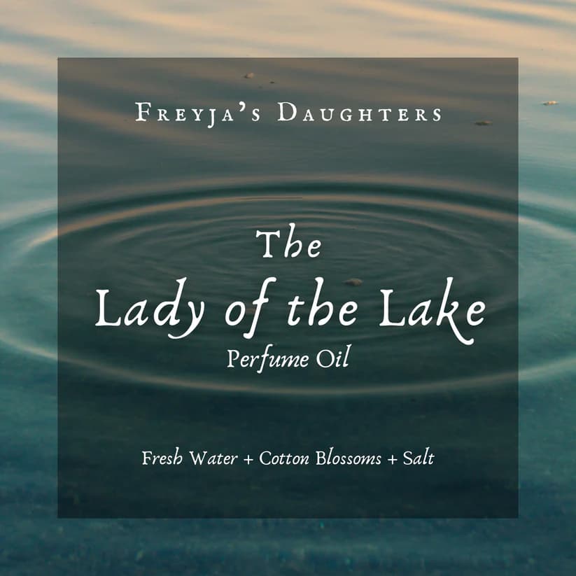 The Lady of the Lake Perfume Bottle