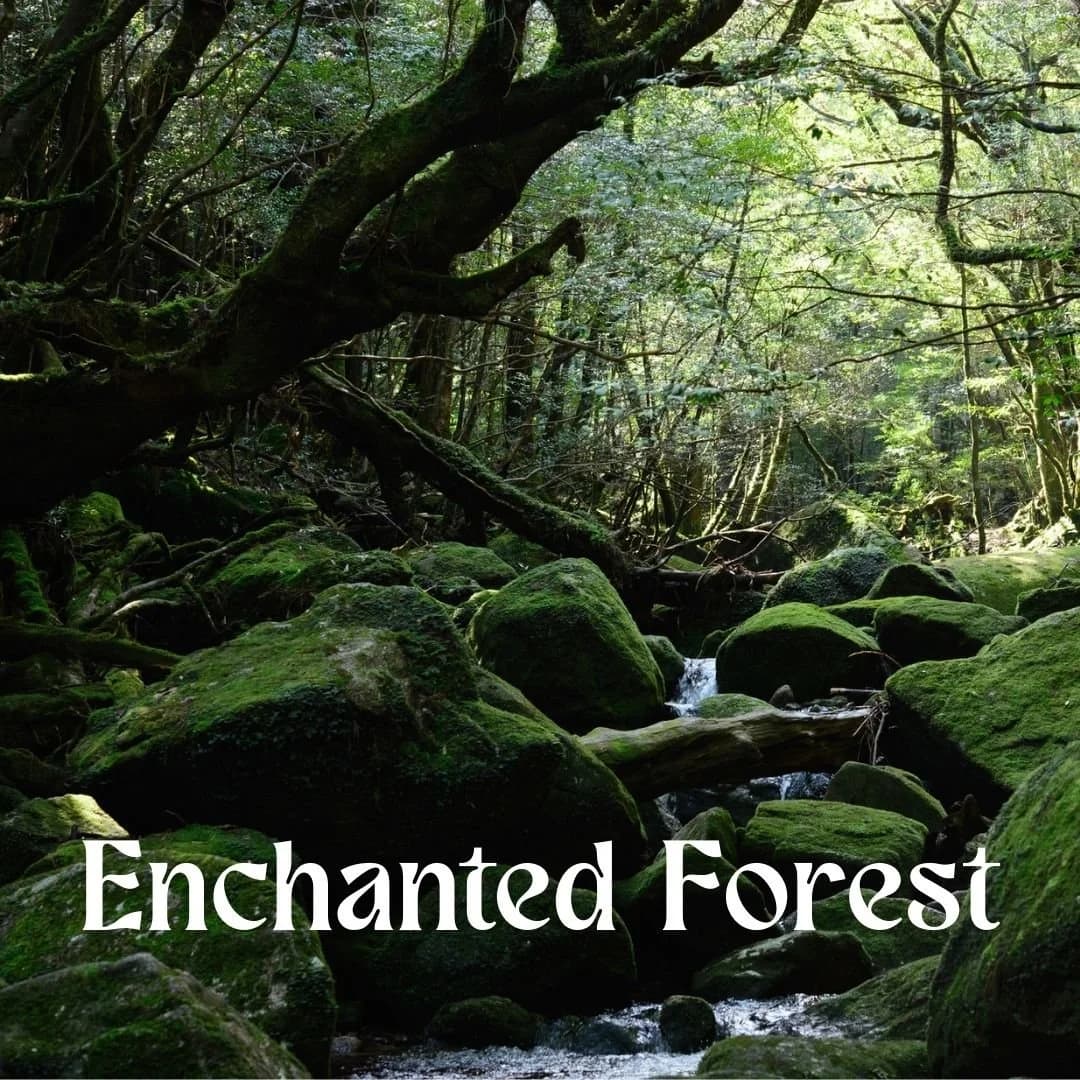 Enchanted Forest - Poesie Perfume and Tea Perfume Bottle