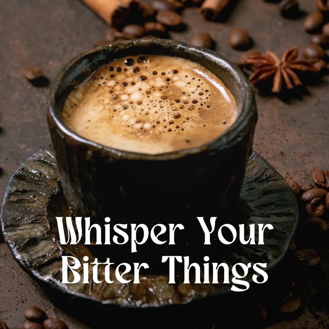 Whisper Your Bitter Things Perfume Bottle