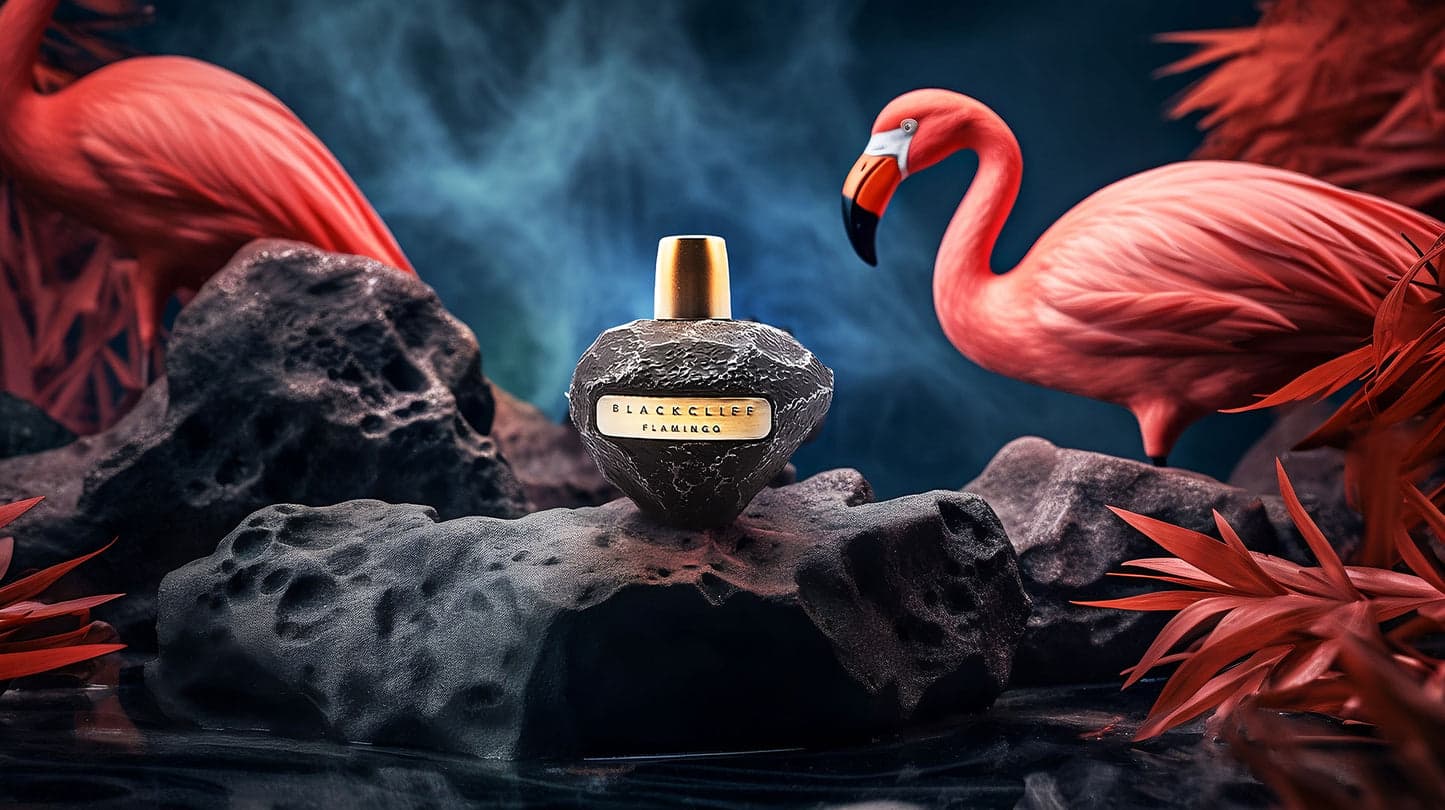 Flamingo Perfume Bottle