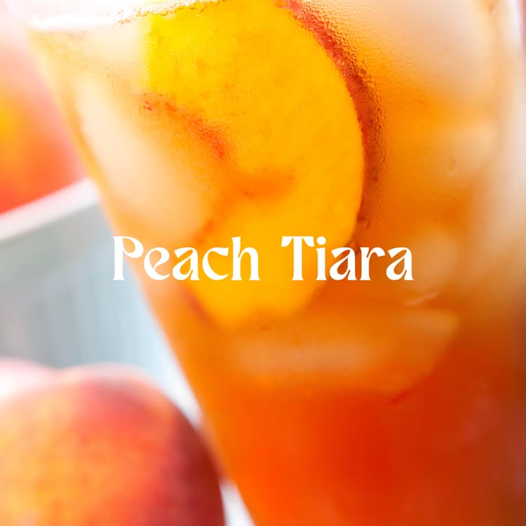 Peach Tiara Perfume Bottle