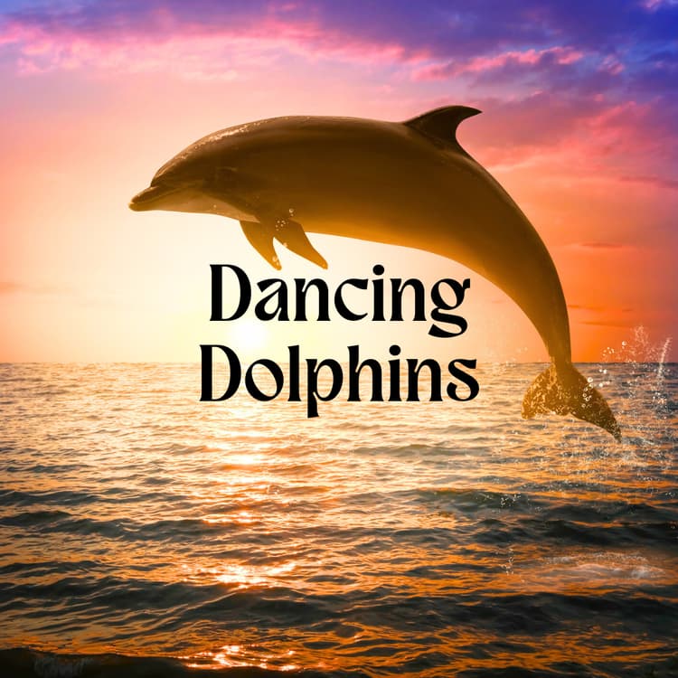 Dancing Dolphins Perfume Bottle
