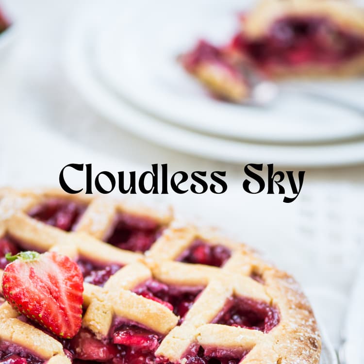 Cloudless Sky Perfume Bottle