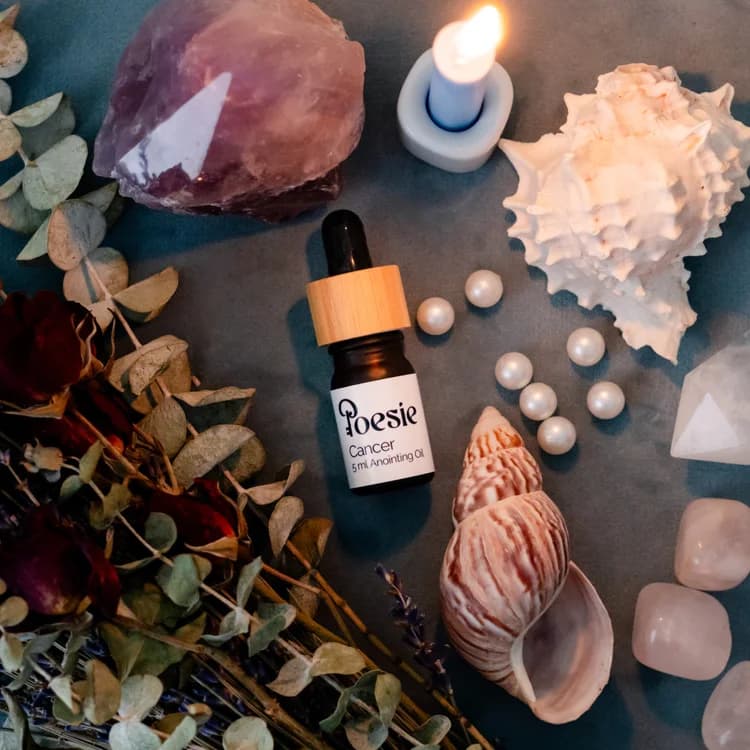 Cancer Anointing Oil Perfume Bottle