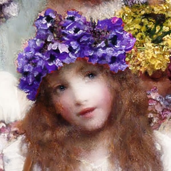 The Floral Chaplet Perfume Bottle
