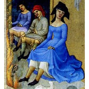 The Wife of Bath Perfume Bottle