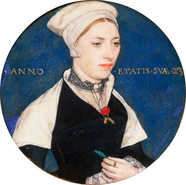 Portrait of Jane Small (Holbein) Perfume Bottle