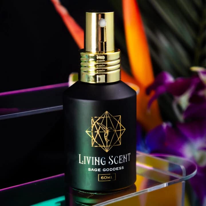 August 2023 Living Essence Mist Perfume Bottle