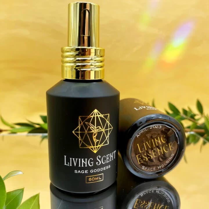 April 2023 Living Essence Mist Perfume Bottle