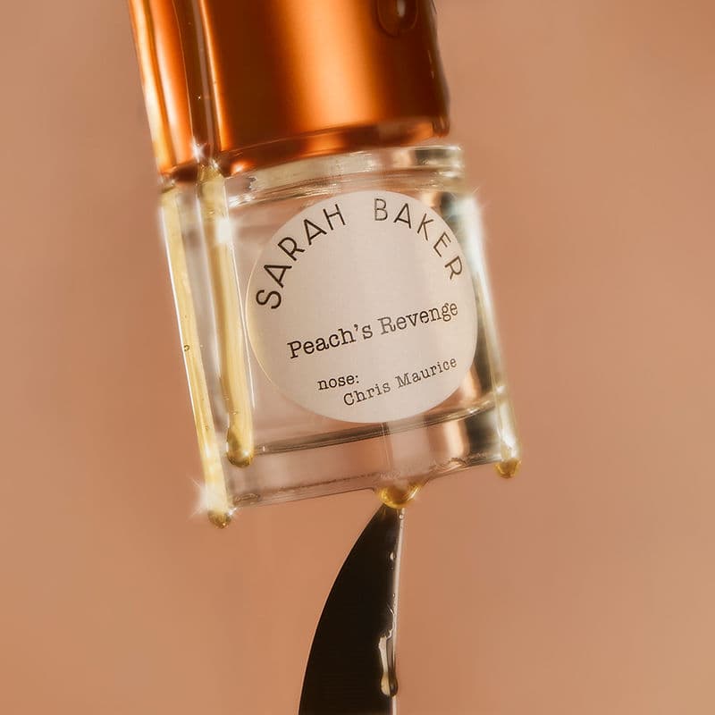 Peach's Revenge Perfume Bottle