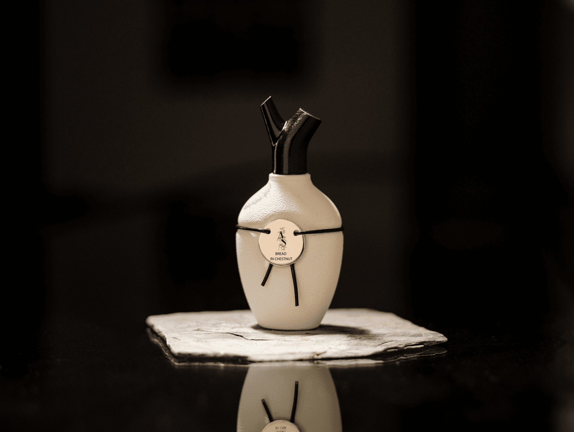 Bread in Chestnut Perfume Bottle