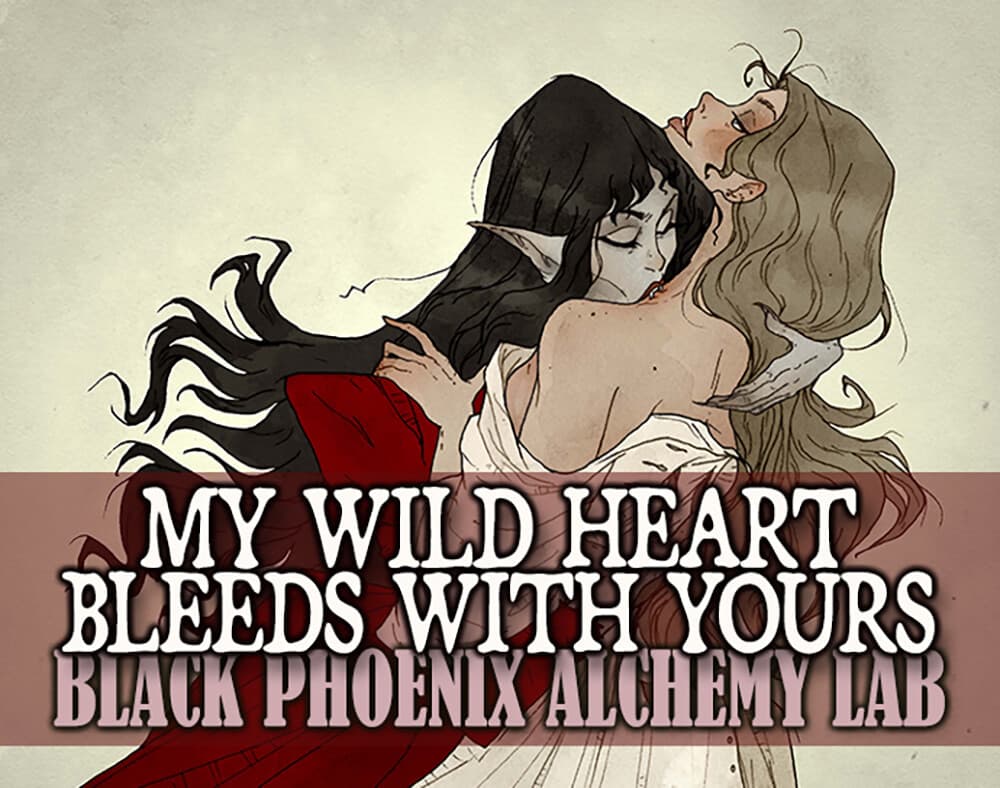 My Wild Heart Bleeds With Yours Perfume Bottle