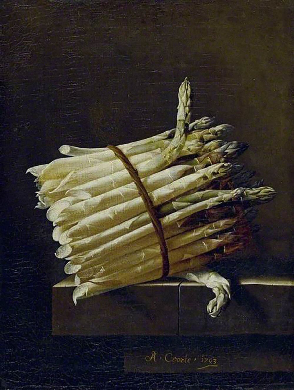 A Bundle of Asparagus Perfume Bottle