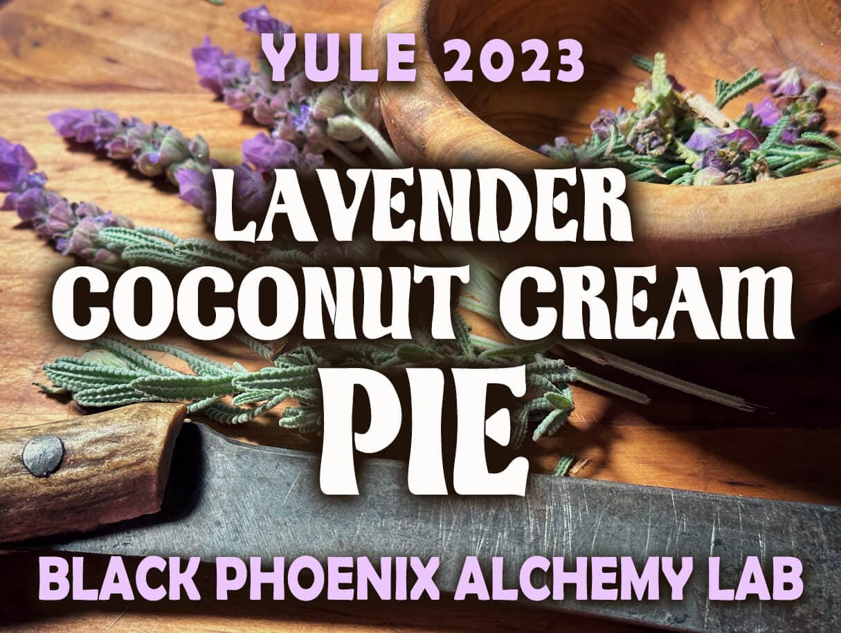 Lavender Coconut Cream Pie Perfume Bottle