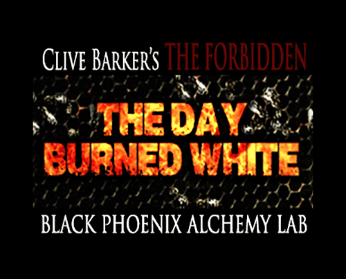 The Day Burned White Perfume Bottle