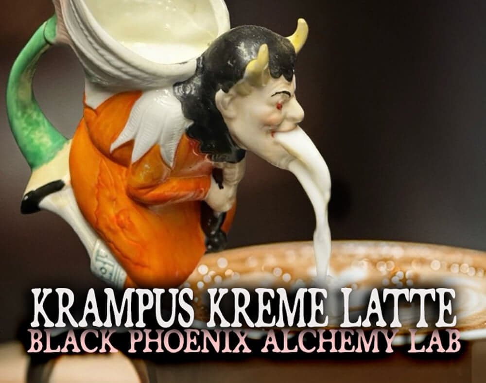 Krampus Kreme Latte Perfume Bottle