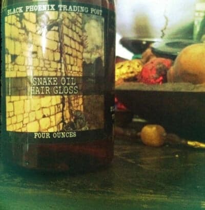 Snake Oil Hair Gloss Perfume Bottle