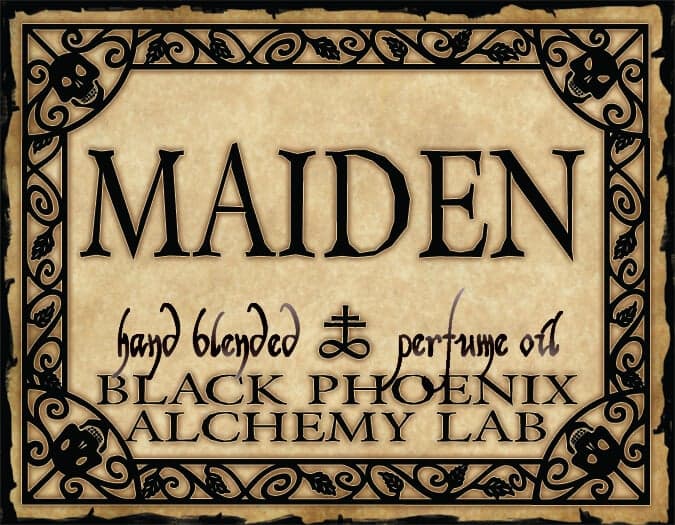 Maiden Perfume Bottle