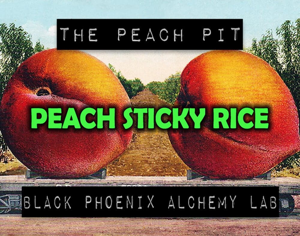 Peach Sticky Rice Perfume Bottle
