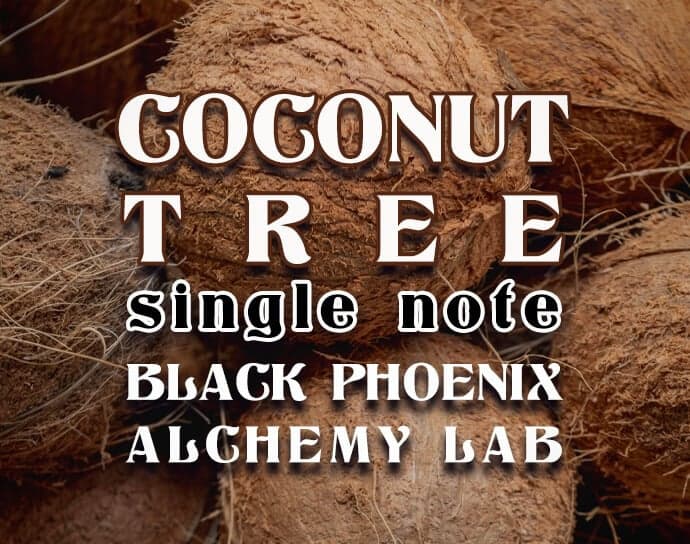 Coconut Tree Single Note Perfume Bottle