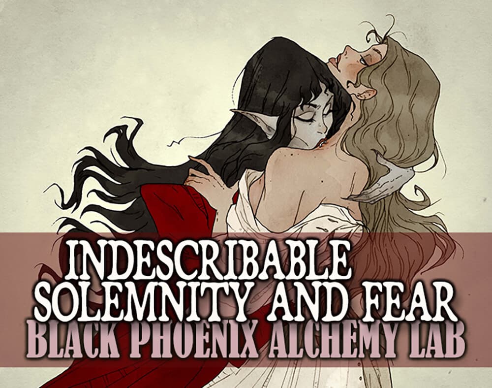 Indescribable Solemnity and Fear Perfume Bottle
