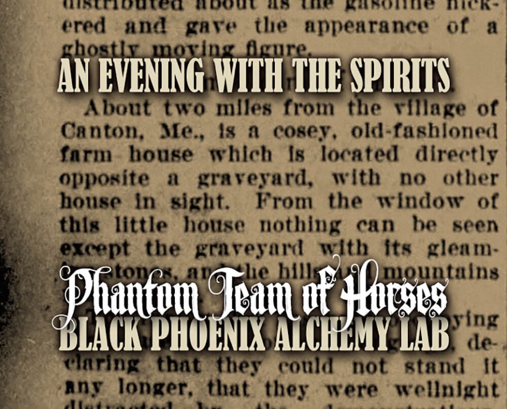 Phantom Team of Horses Perfume Bottle