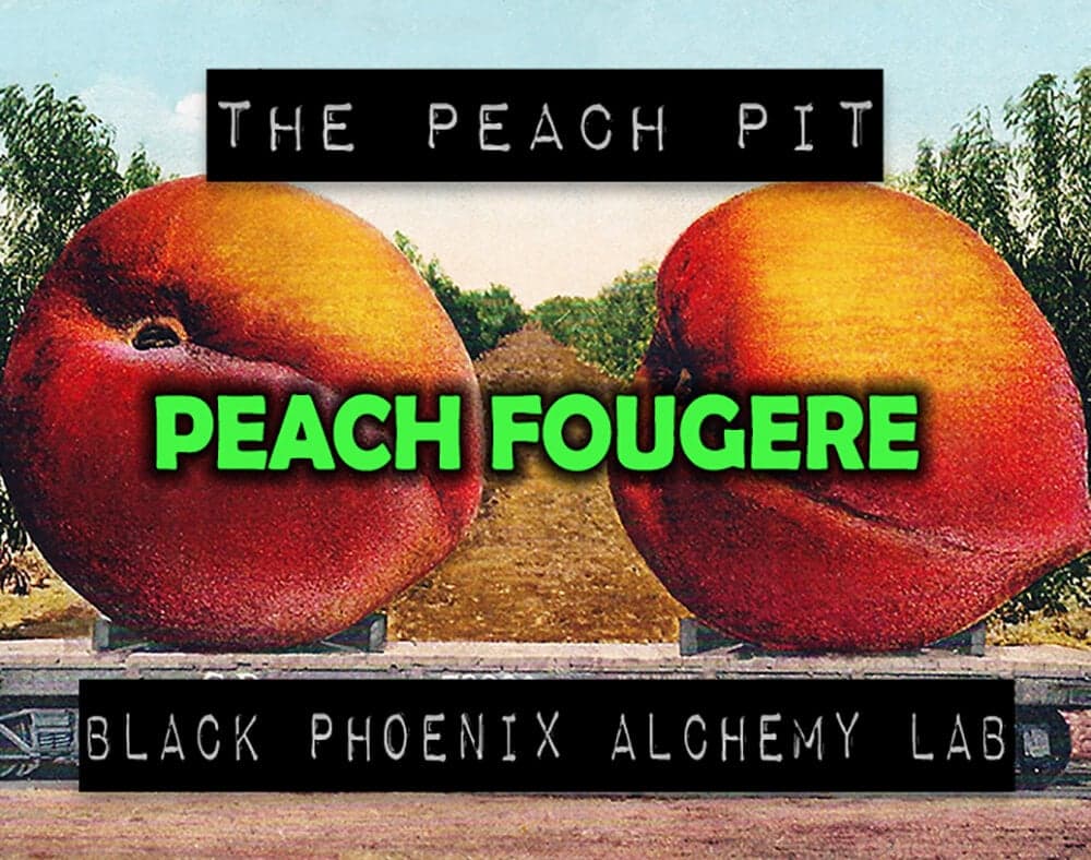 Peach Fougere Perfume Bottle