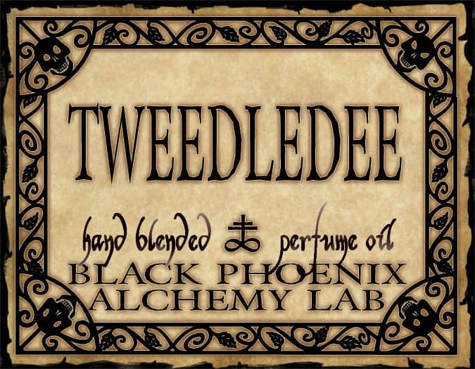 Tweedledee Perfume Bottle