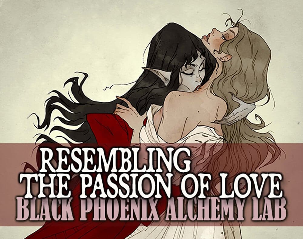 Resembling the Passion of Love Perfume Bottle