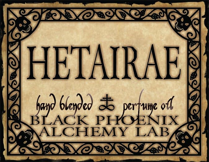 Hetairae Perfume Bottle