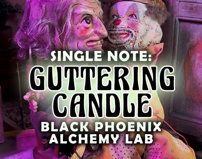 Guttering Candle Perfume Bottle