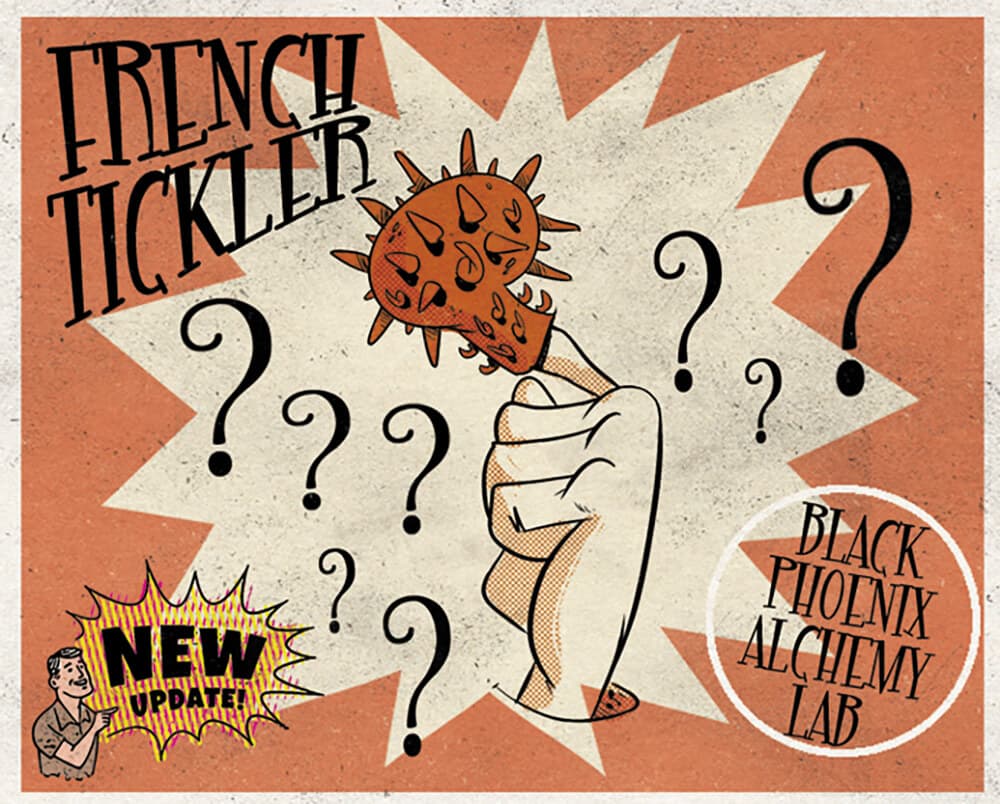French Tickler Perfume Bottle