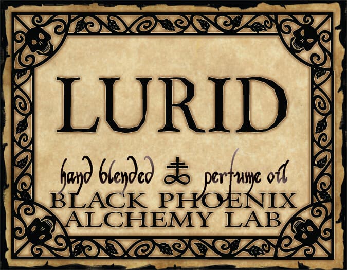 Lurid Perfume Bottle