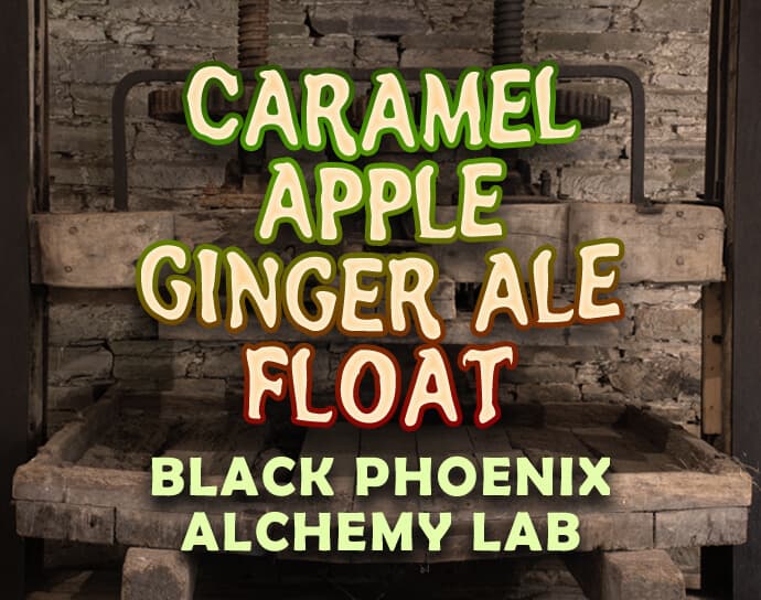 Caramel Apple Ginger Ale Float Perfume Bottle