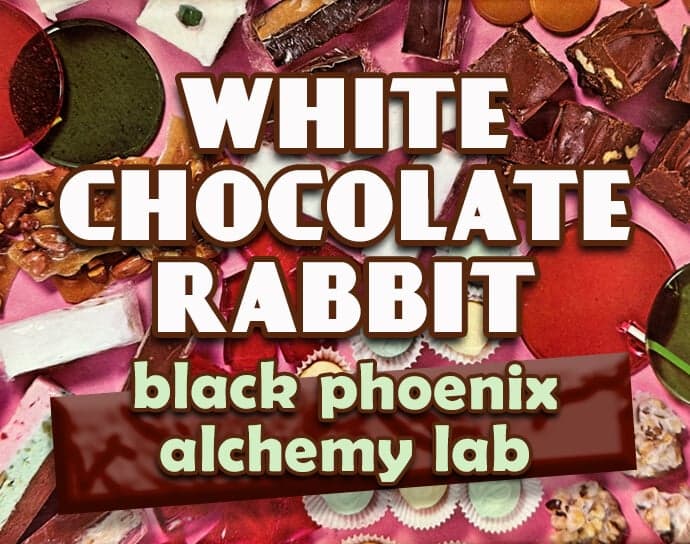 White Chocolate Rabbit Perfume Bottle
