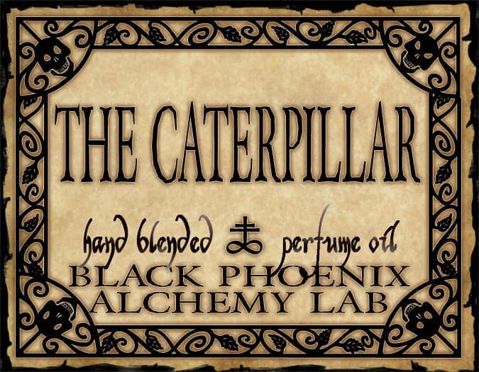 Caterpillar Perfume Bottle