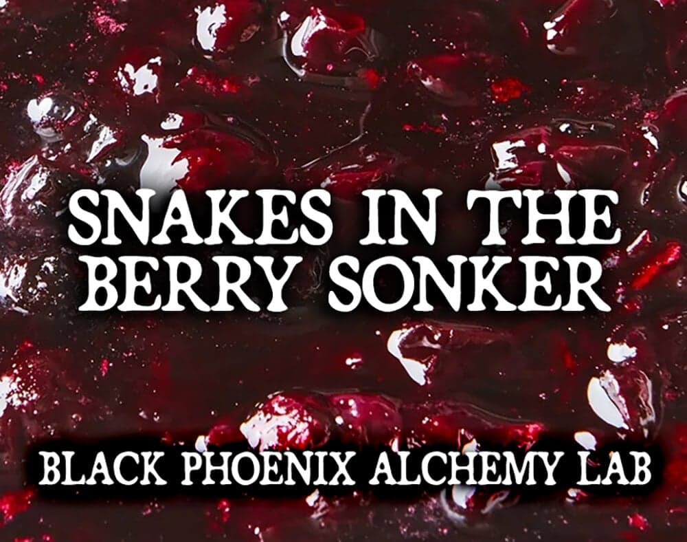 Snakes in the Berry Sonker Perfume Bottle