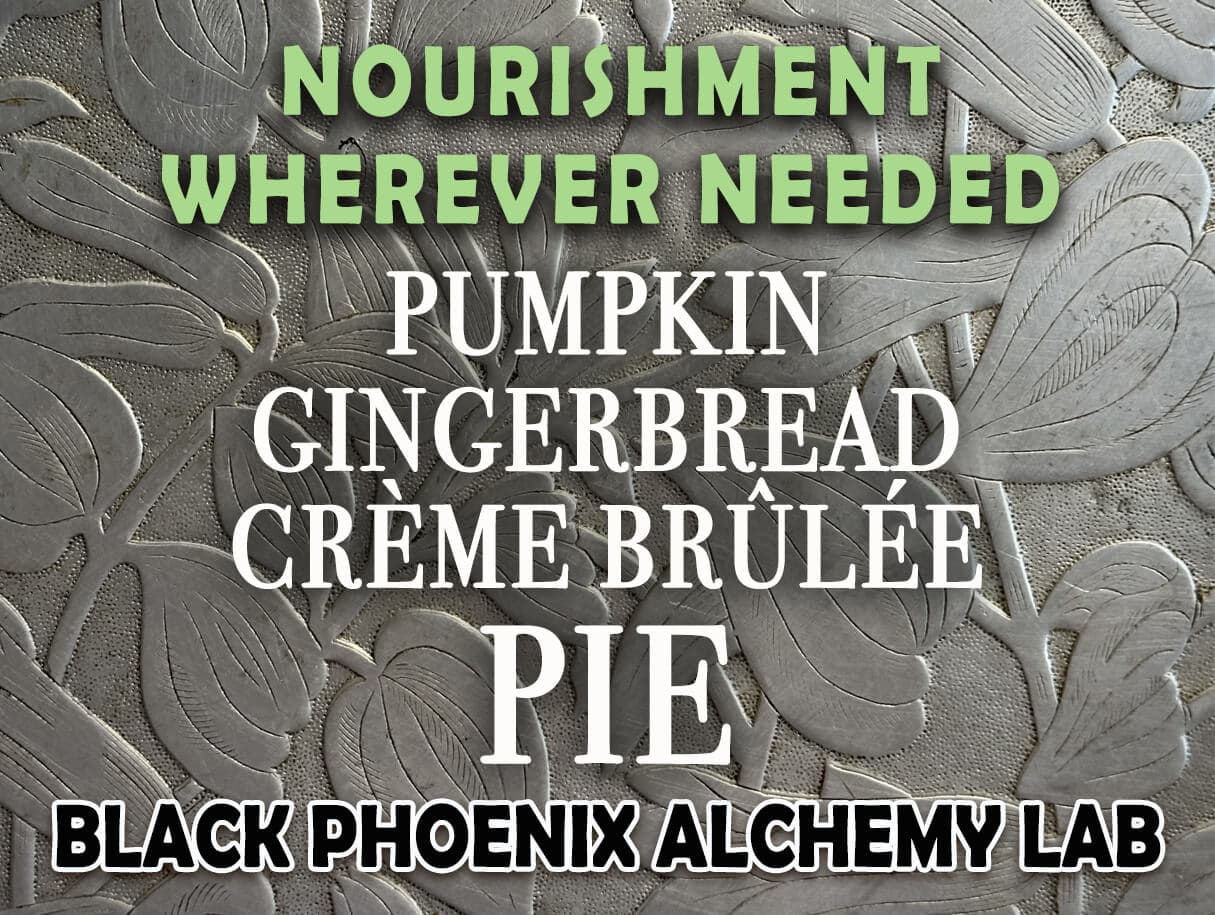 Pumpkin Gingerbread Creme Brulee Pie Perfume Bottle