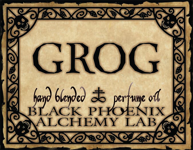 Grog Perfume Bottle