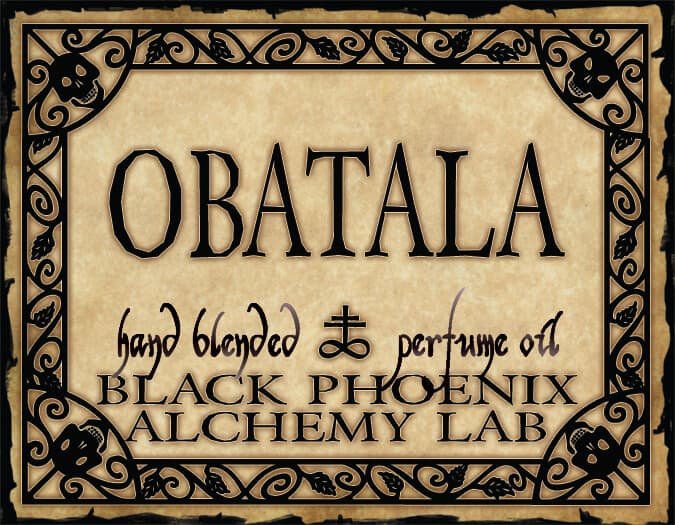 Obatala Perfume Bottle