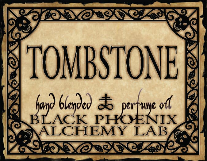 Tombstone Perfume Bottle