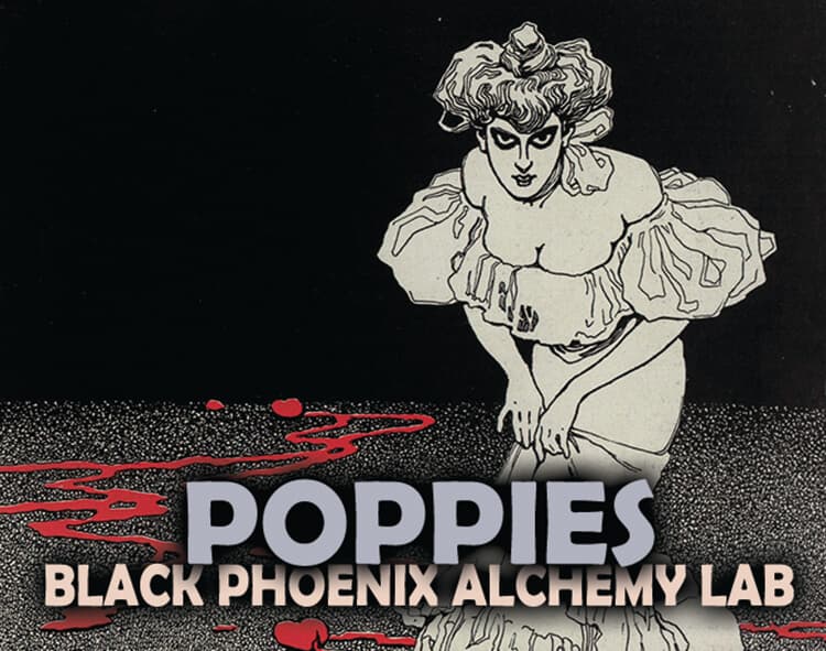 Poppies Perfume Bottle