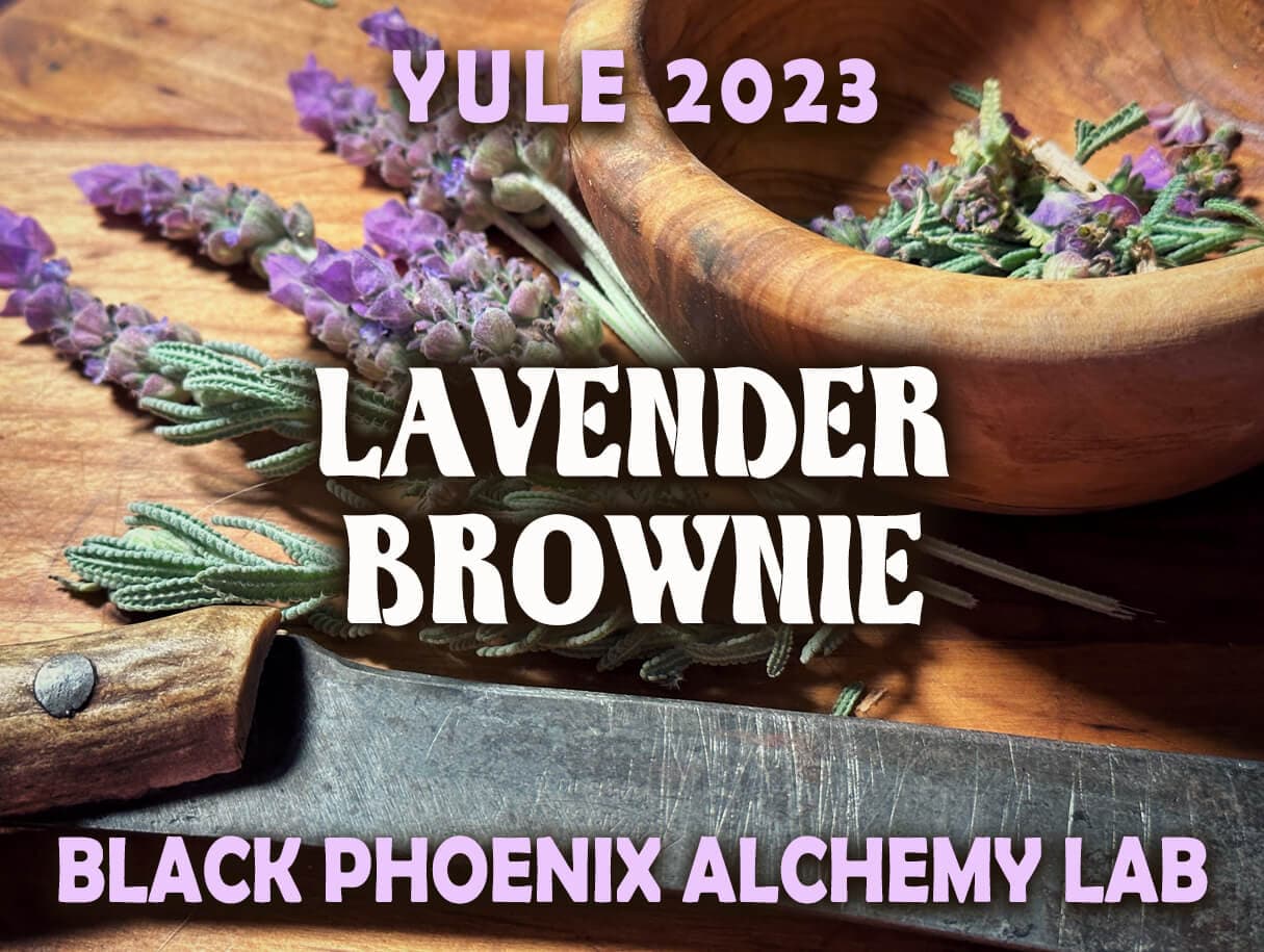 Lavender Brownie Perfume Bottle