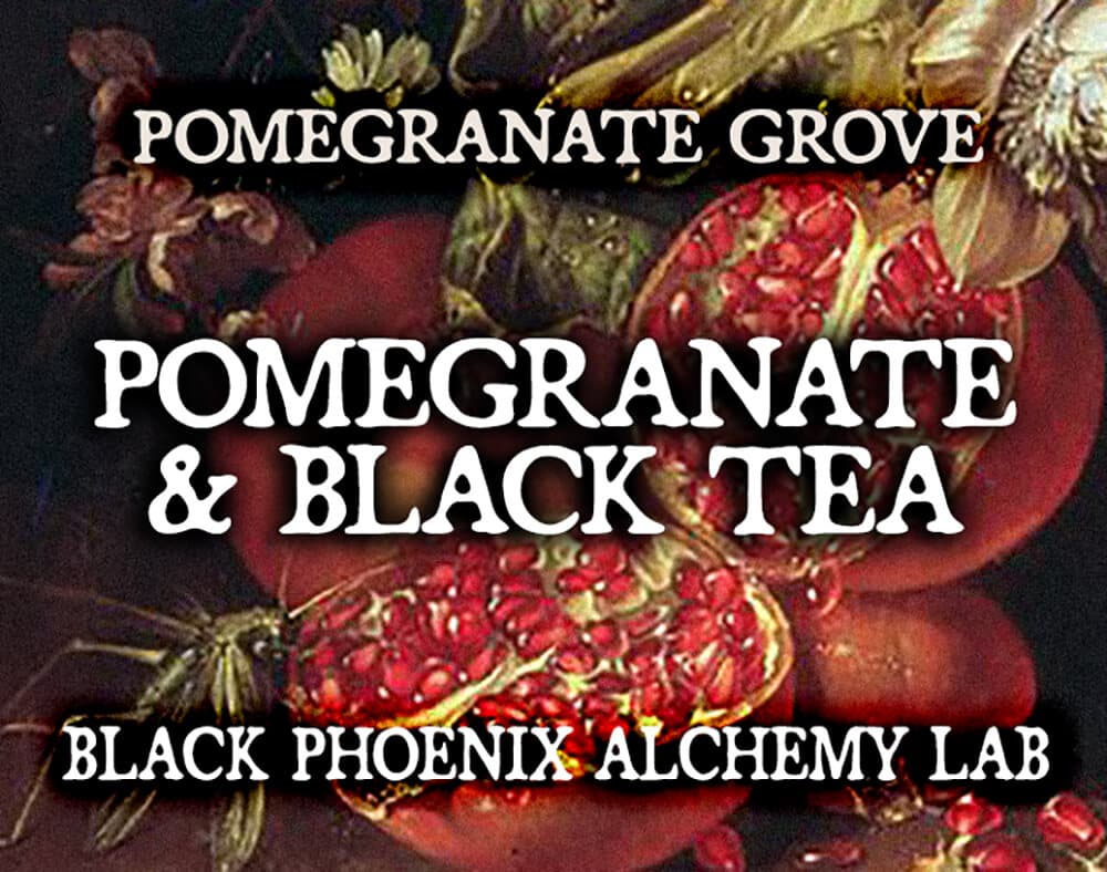Pomegranate and Black Tea Perfume Bottle