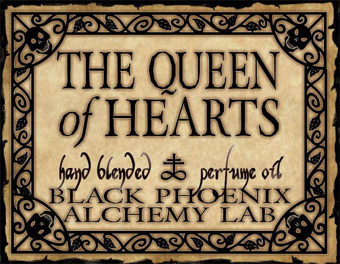 Queen of Hearts Perfume Bottle