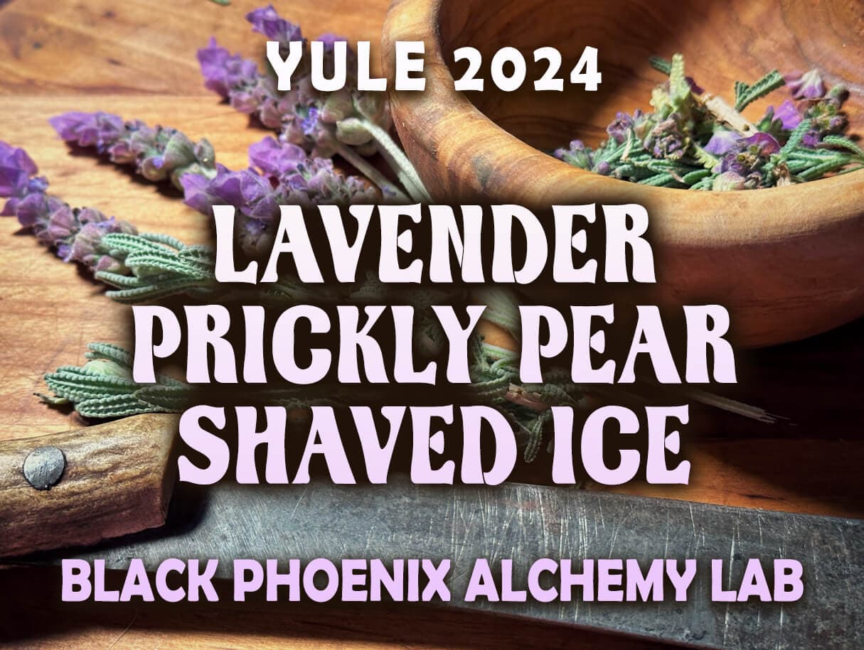 Lavender Prickly Pear Shaved Ice Perfume Bottle