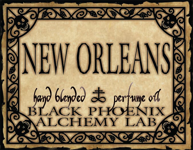 New Orleans Perfume Bottle