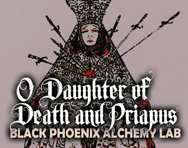 O Daughter of Death and Priapus Perfume Bottle